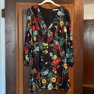 Alice + Olivia floral dress